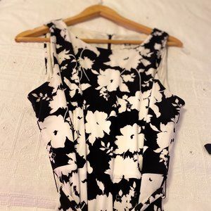 Anne Klein Floral Print Dress